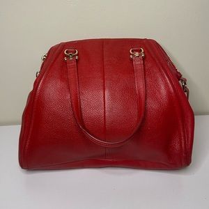 Coach Pebble Leather Shoulder Bag